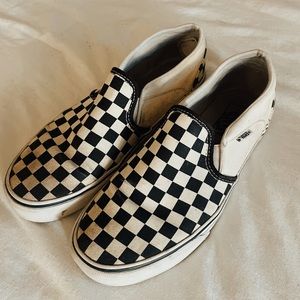 VANS SLIP-ON CHECKERBOARD SHOE